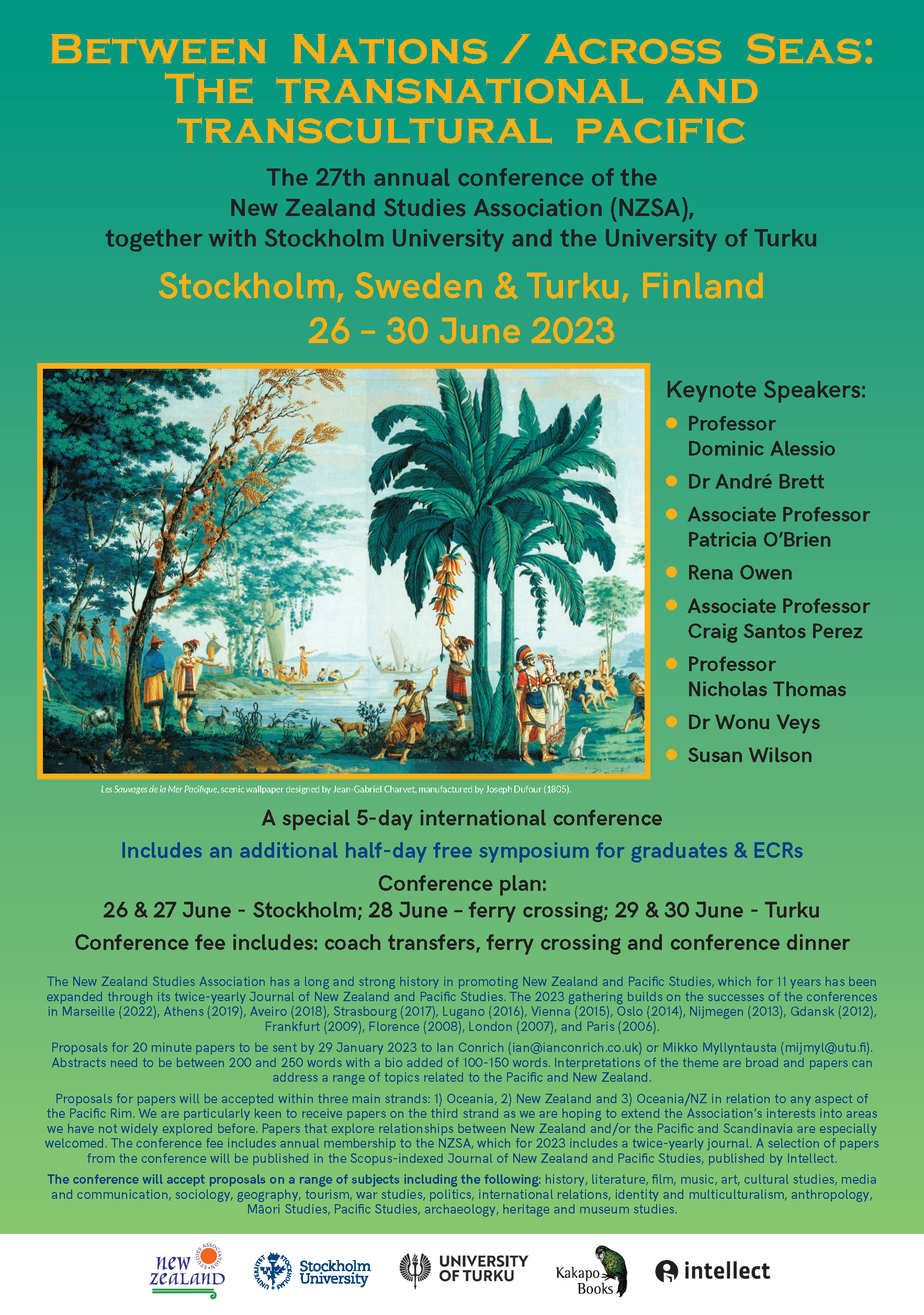 Stockholm 2023 NZSA Conference Poster